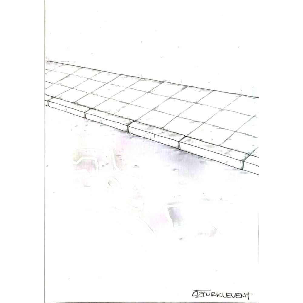 Ahmet Öztürklevent 29x21cm Orijinal Karikatür BOD06543