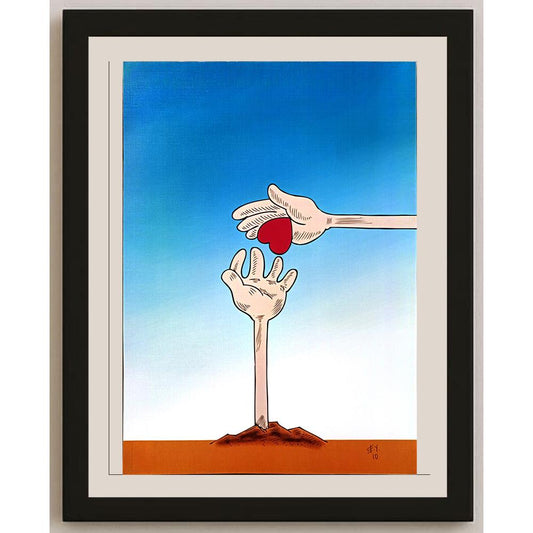 Emre Yılmaz 43x30cm Orijinal Karikatür BOD06561