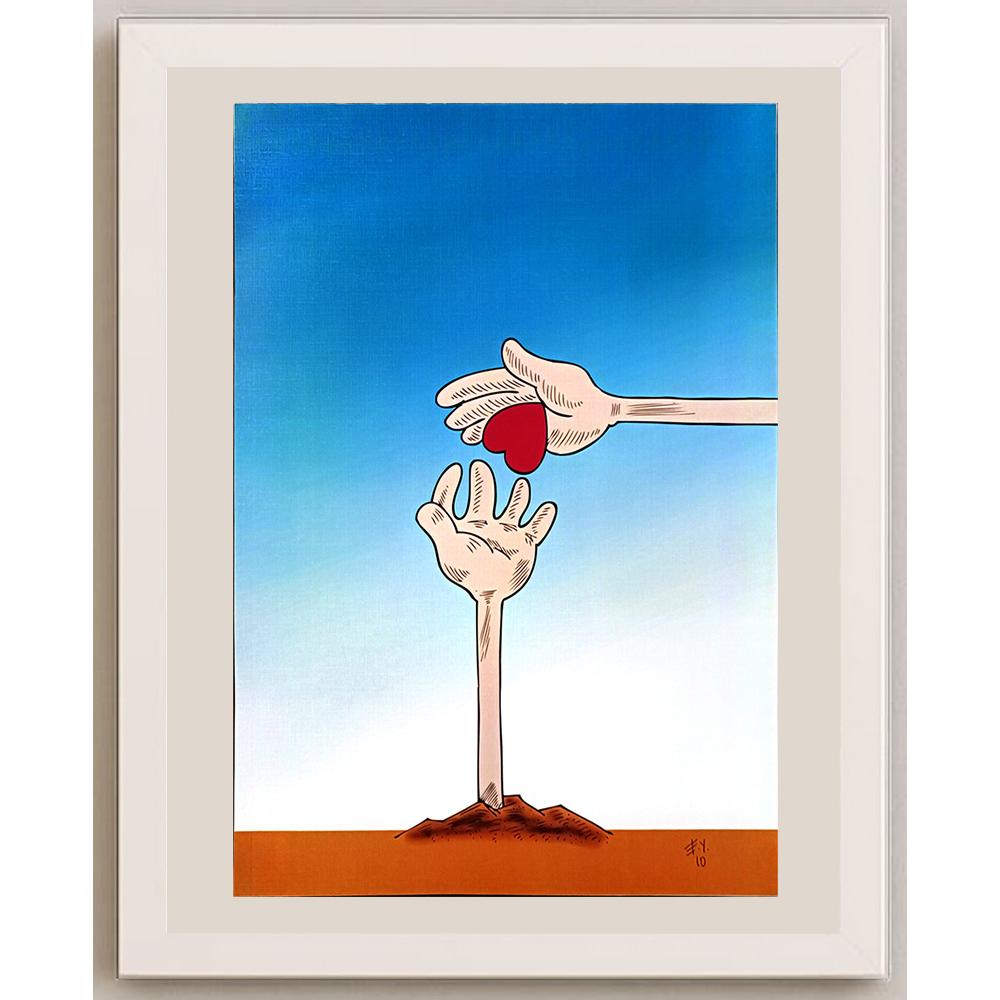 Emre Yılmaz 43x30cm Orijinal Karikatür BOD06561