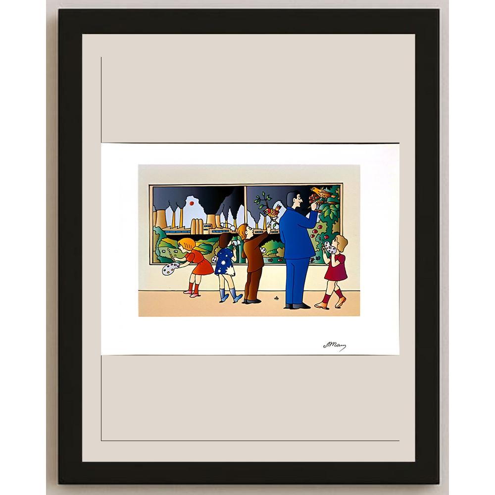 Alexei Talimonov 29x21cm Orijinal Karikatür BOD06566