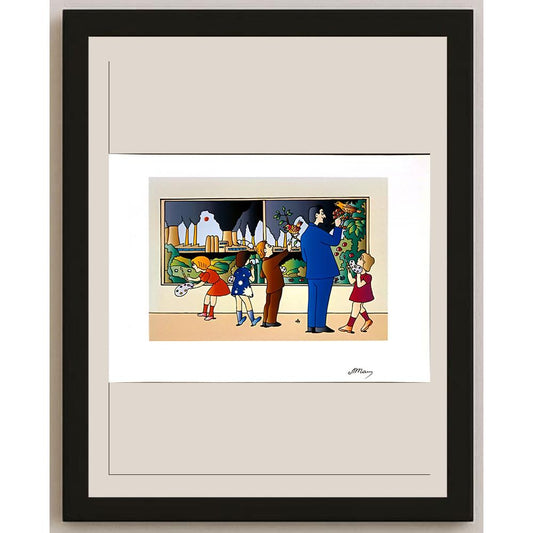 Alexei Talimonov 29x21cm Orijinal Karikatür BOD06566