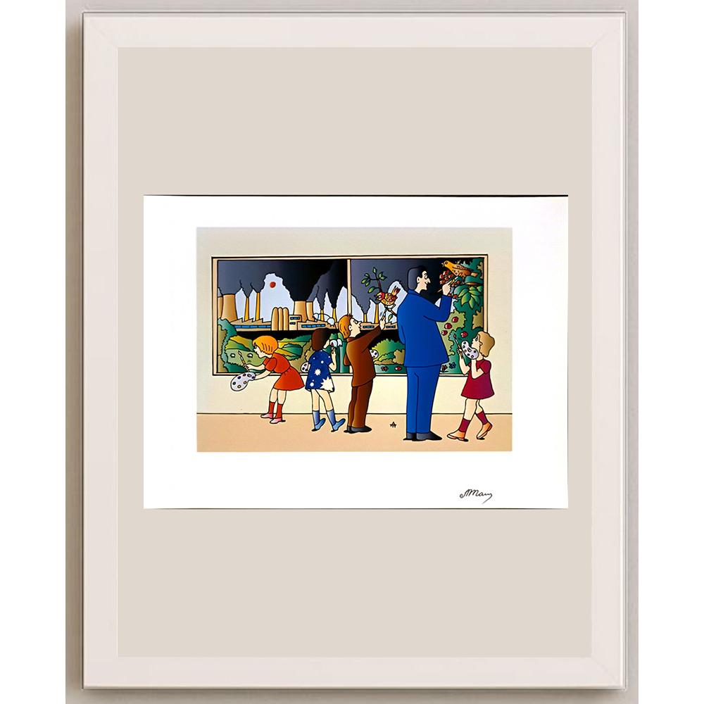 Alexei Talimonov 29x21cm Orijinal Karikatür BOD06566