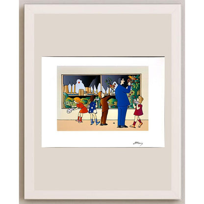 Alexei Talimonov 29x21cm Orijinal Karikatür BOD06566
