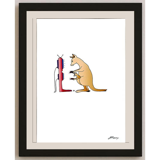 Alexei Talimonov 29x21cm Orijinal Karikatür BOD06567