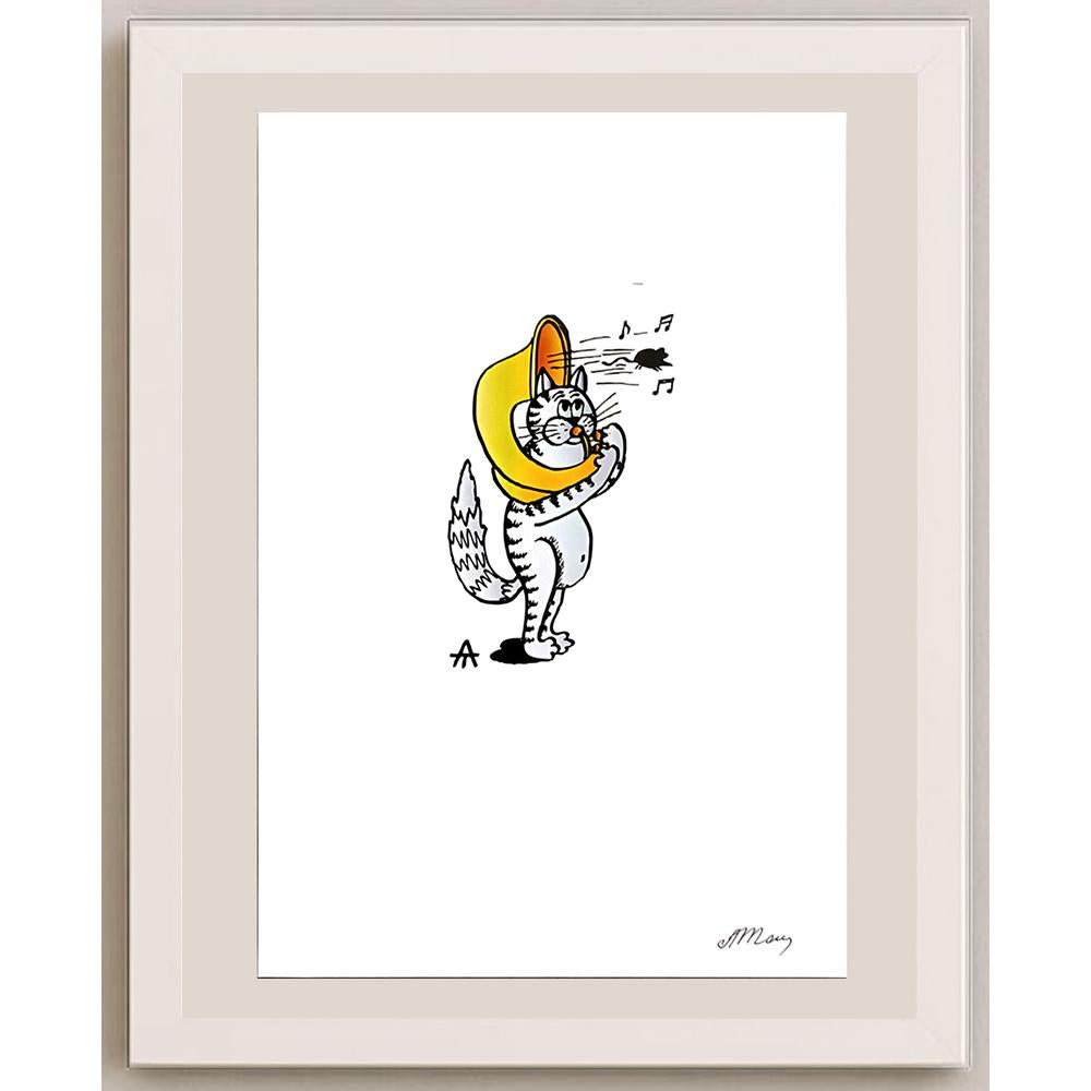 Alexei Talimonov 29x21cm Orijinal Karikatür BOD06568