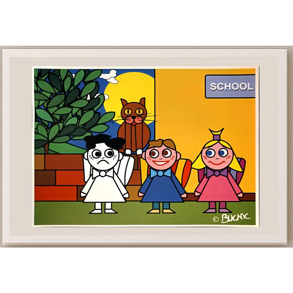 Nikola Bucci 29x21cm Orijinal Karikatür BOD06572