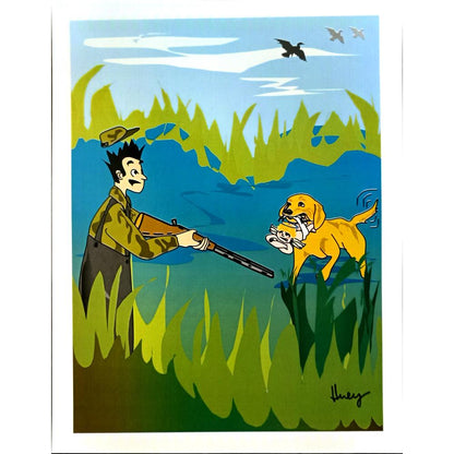 Huey Nguyen Huu 29x21cm Orijinal Karikatür BOD06586