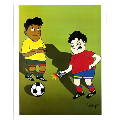 Huey Nguyen Huu 29x21cm Orijinal Karikatür BOD06587