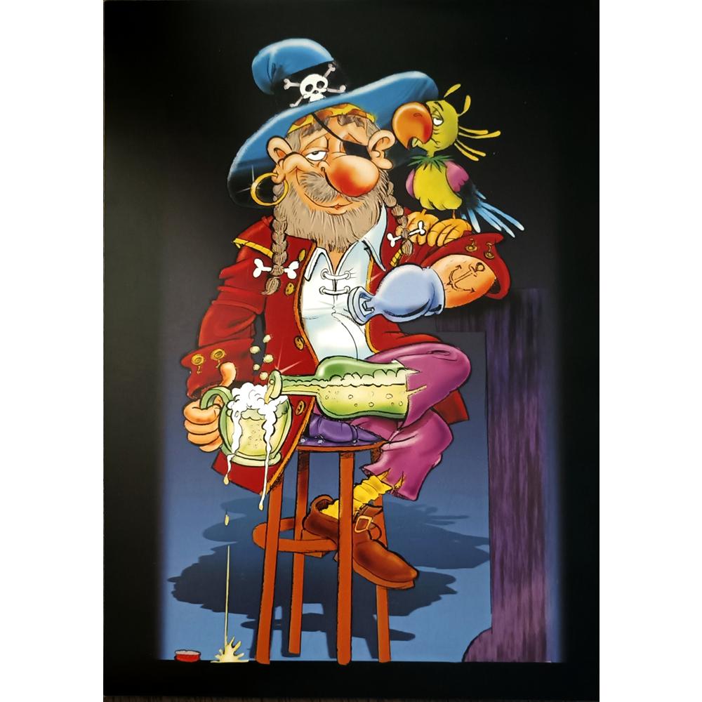 Roman Michel 29x21cm Orijinal Karikatür BOD06592