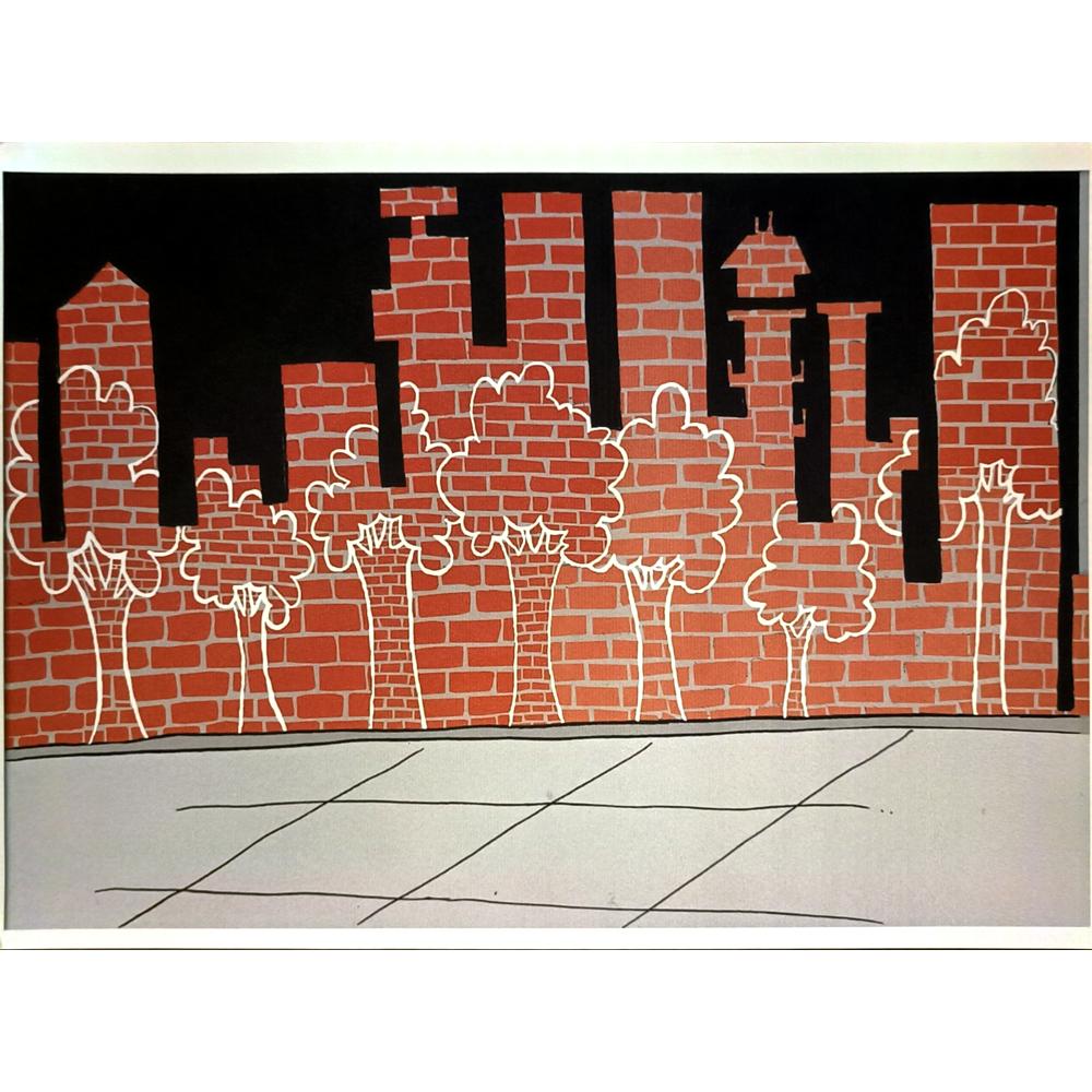 Zoran Mihailovi 29x21cm Orijinal Karikatür BOD06593