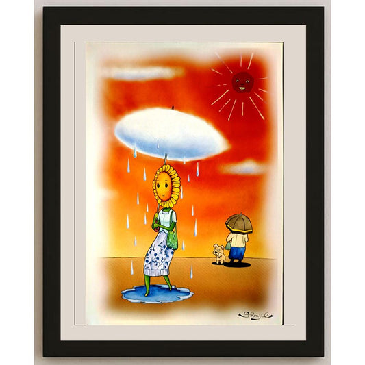 Shinji Iwamoto 29x21cm Orijinal Karikatür BOD06599