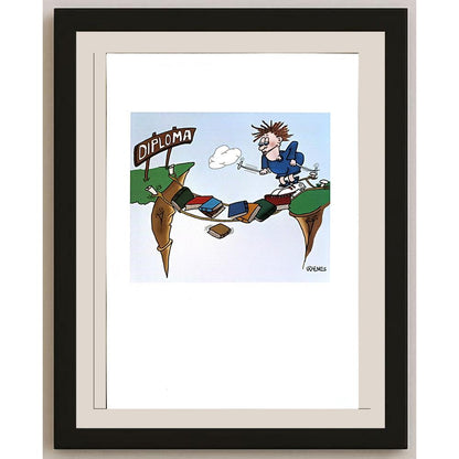 Willem Henkes 29x21cm Orijinal Karikatür BOD06606