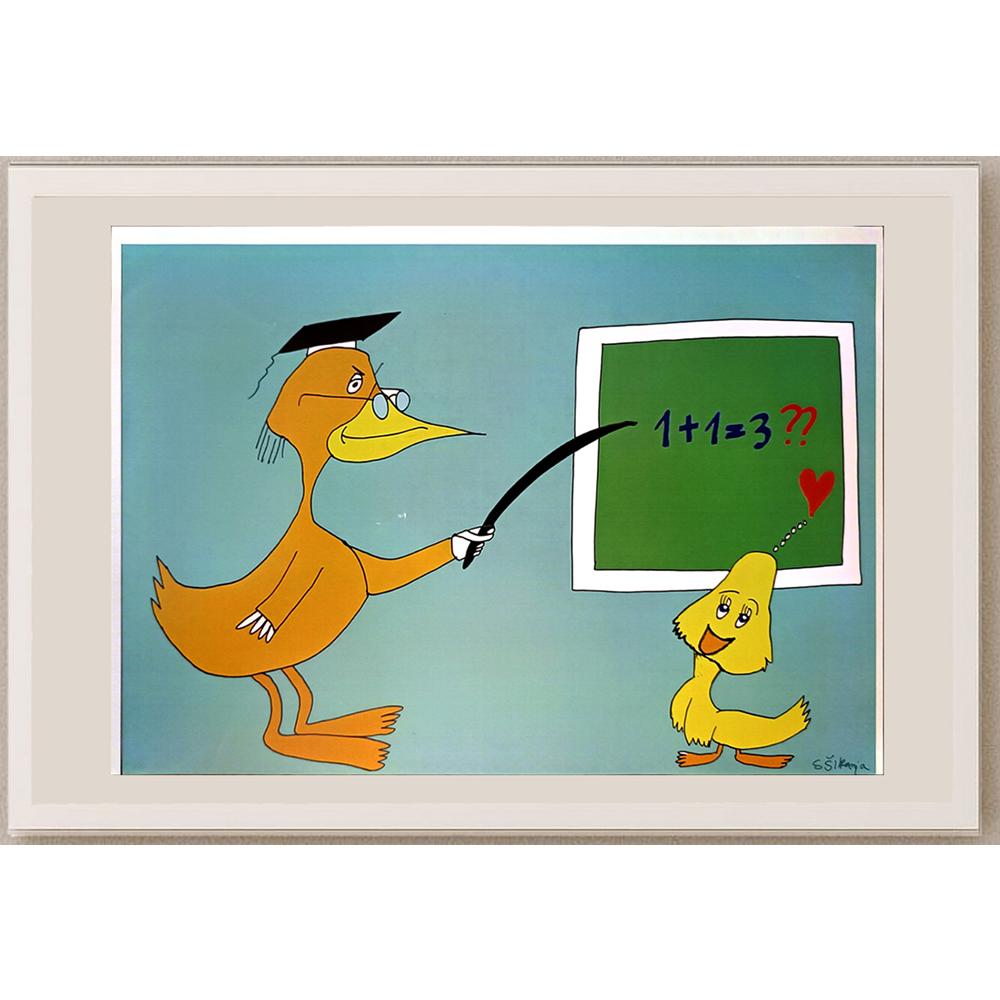 Severin Sikanja 29x21cm Orijinal Karikatür BOD06610