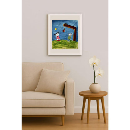 Aylin Farjadnia 26x26cm Orijinal Karikatür BOD06612