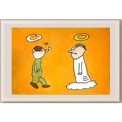 Shi Tian Jun 29x21cm Orijinal Karikatür BOD06615