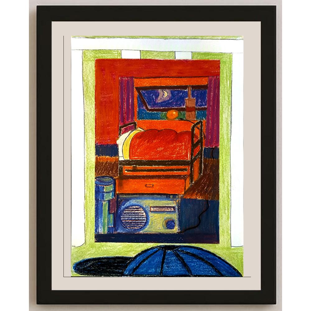 Cecilia Montague 29x21cm Orijinal Karikatür BOD06627