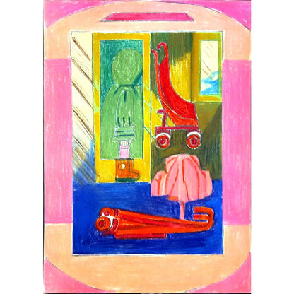 Cecilia Montague 29x21cm Orijinal Karikatür BOD06630