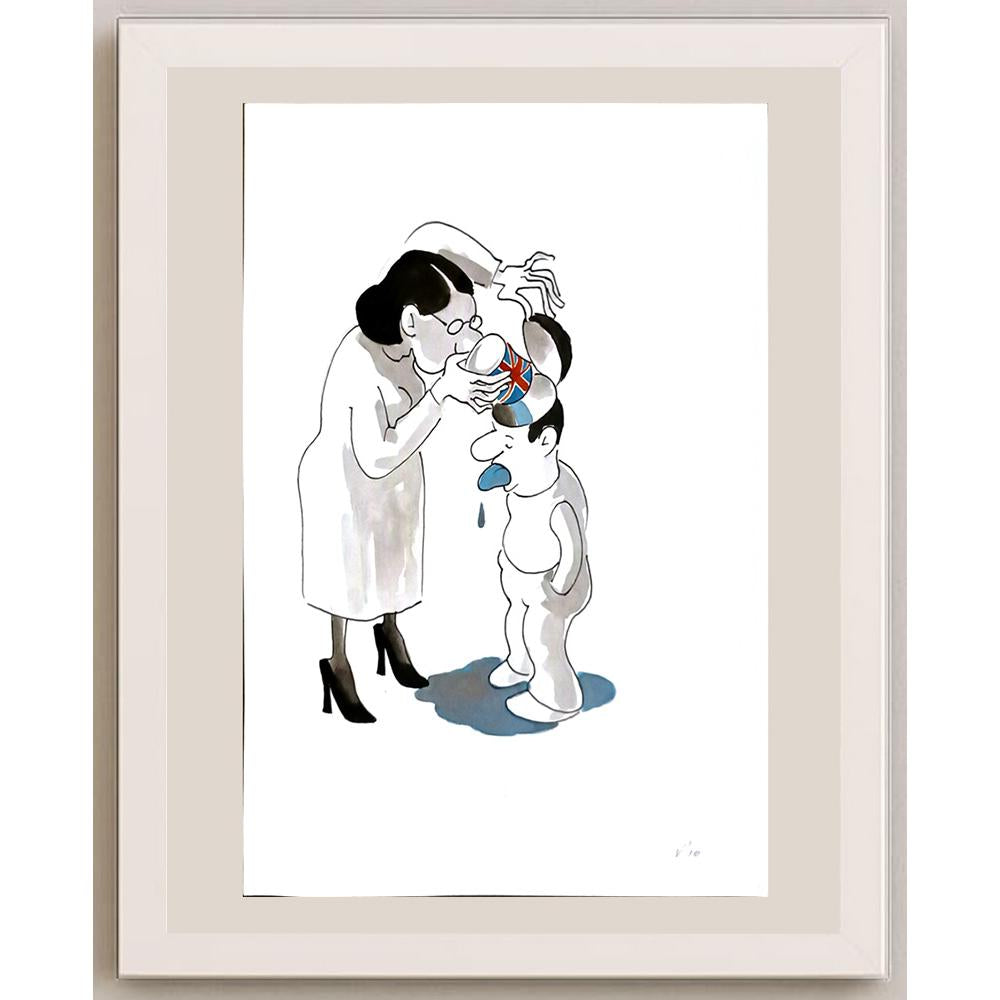 Valentin Georgiev 29x21cm Orijinal Karikatür BOD06631