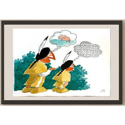 Valentin Georgiev 29x21cm Orijinal Karikatür BOD06634