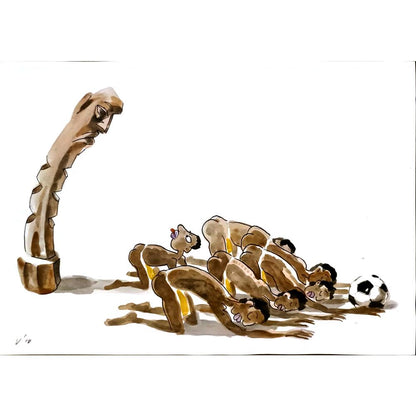 Valentin Georgiev 29x21cm Orijinal Karikatür BOD06637