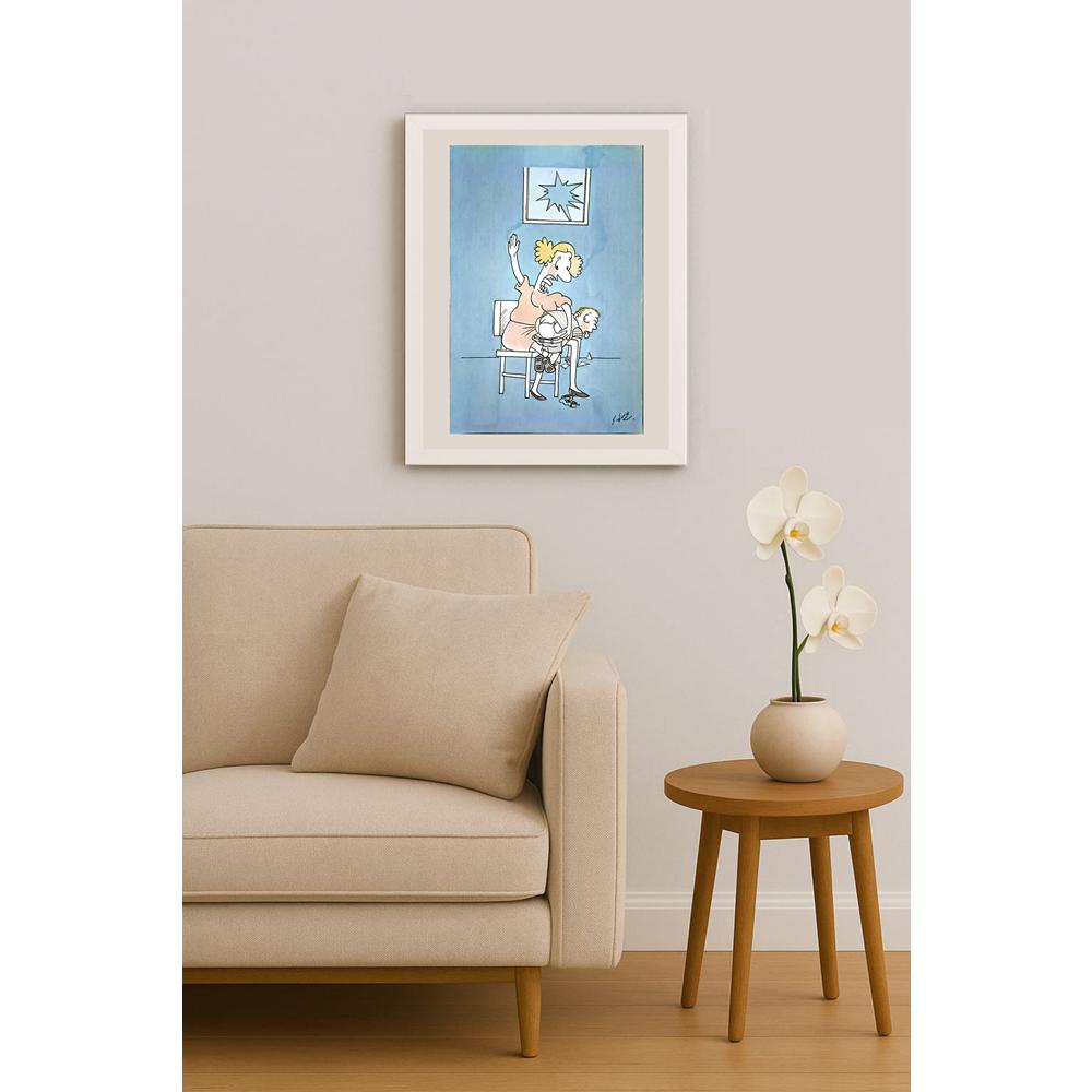 Ren Jian 29x21cm Orijinal Karikatür BOD06645
