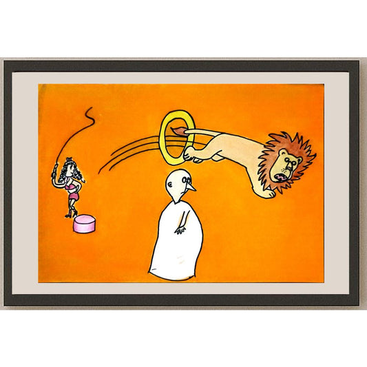 Chen Jin Peng 29x21cm Orijinal Karikatür BOD06659