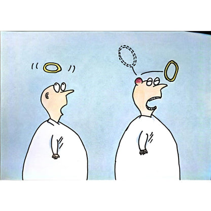 Chen Jin Peng 29x21cm Orijinal Karikatür BOD06660