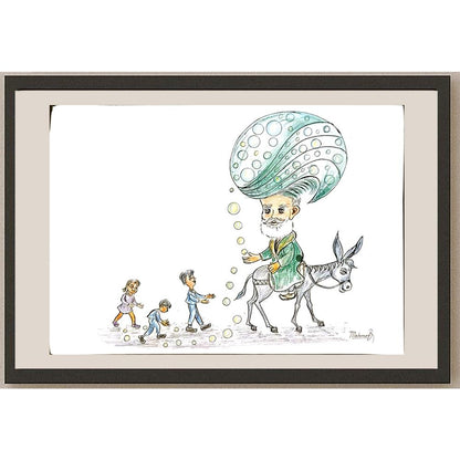 Mehmet Boğatekin 35x25cm Orijinal Karikatür BOD06661
