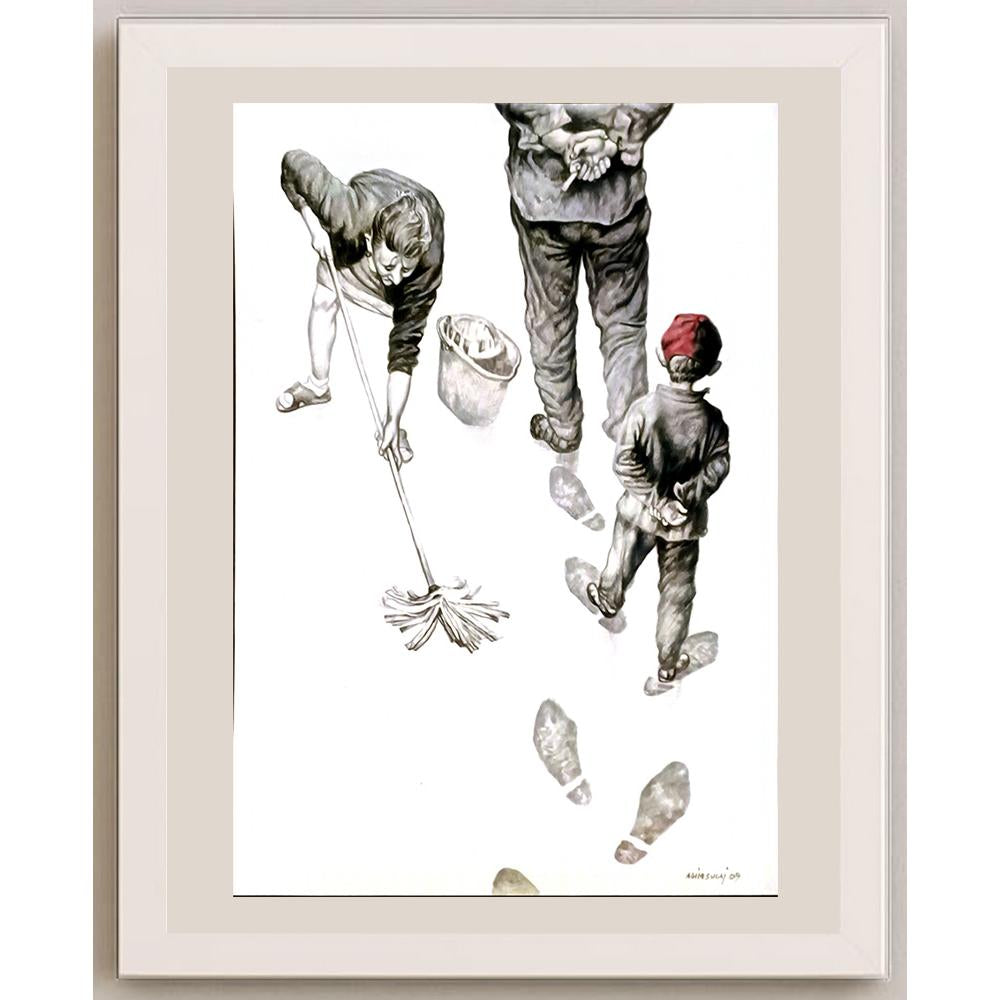 Agim Sulai 35x25cm Orijinal Karikatür BOD06662