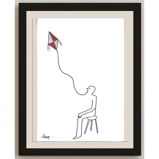 Ehsan Tahmasbi 29x21cm Orijinal Karikatür BOD06676