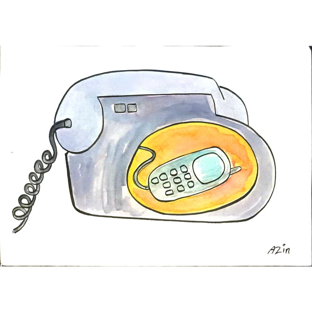 Ehsan Tahmasbi 29x21cm Orijinal Karikatür BOD06677