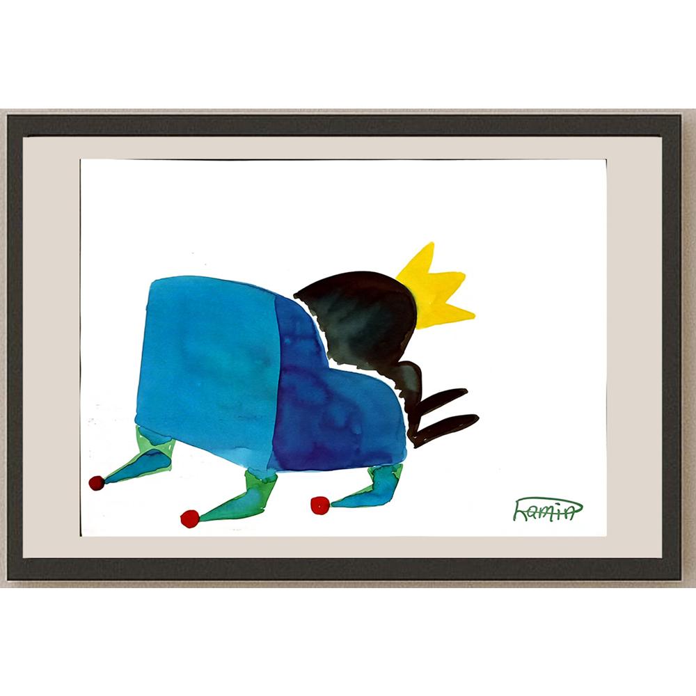 Ramin Rezaei 29x21cm Orijinal Karikatür BOD06679