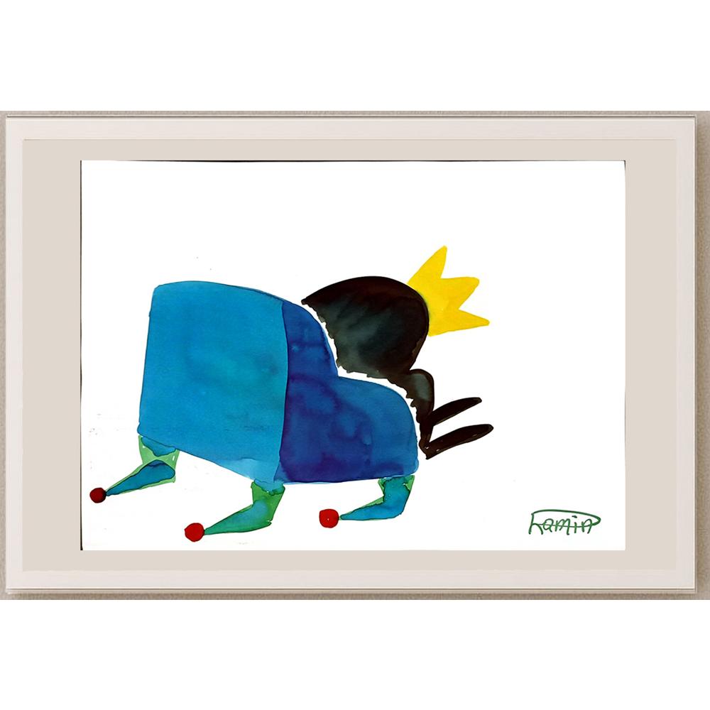 Ramin Rezaei 29x21cm Orijinal Karikatür BOD06679