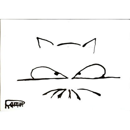 Ramin Rezaei 29x21cm Orijinal Karikatür BOD06680