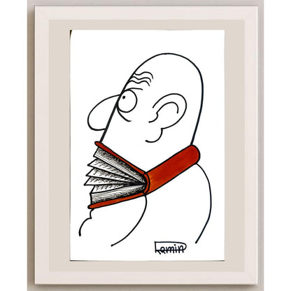 Ramin Rezaei 29x21cm Orijinal Karikatür BOD06681