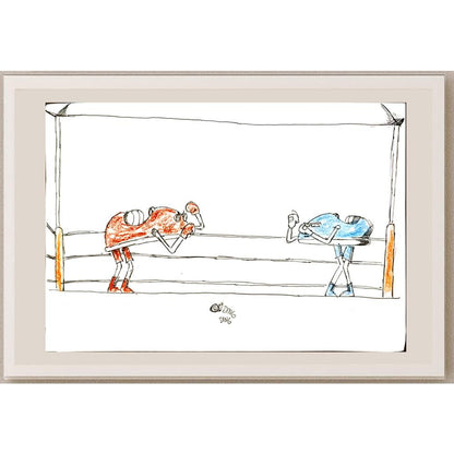 Uroj Maksimovic 29x21cm Orijinal Karikatür BOD06684
