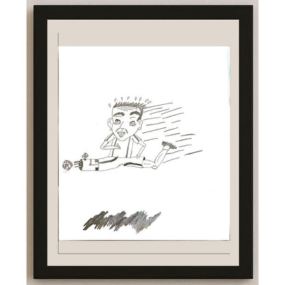 Javar Turcinario 29x21cm Orijinal Karikatür BOD06689
