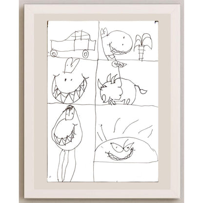 Milos Dehic 29x21cm Orijinal Karikatür BOD06691