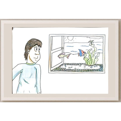 Jovana Sretenovic 29x21cm Orijinal Karikatür BOD06693
