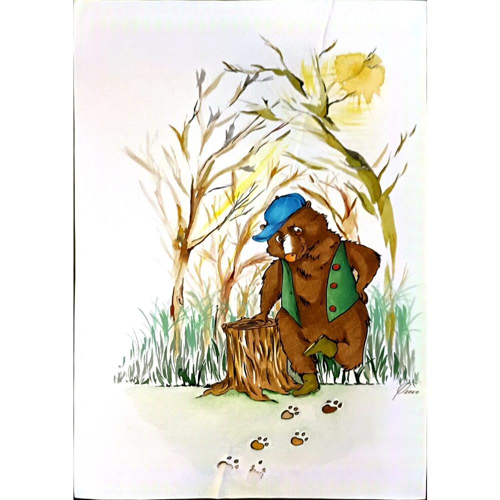 Caty Blatterman 29x21cm Orijinal Karikatür BOD06704