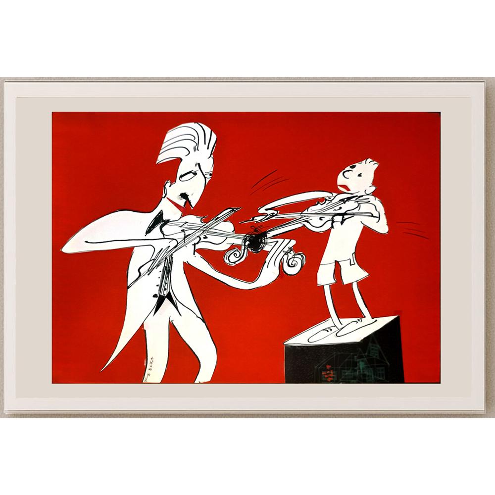 Malgorzata Tabaka 29x21cm Orijinal Karikatür BOD06713