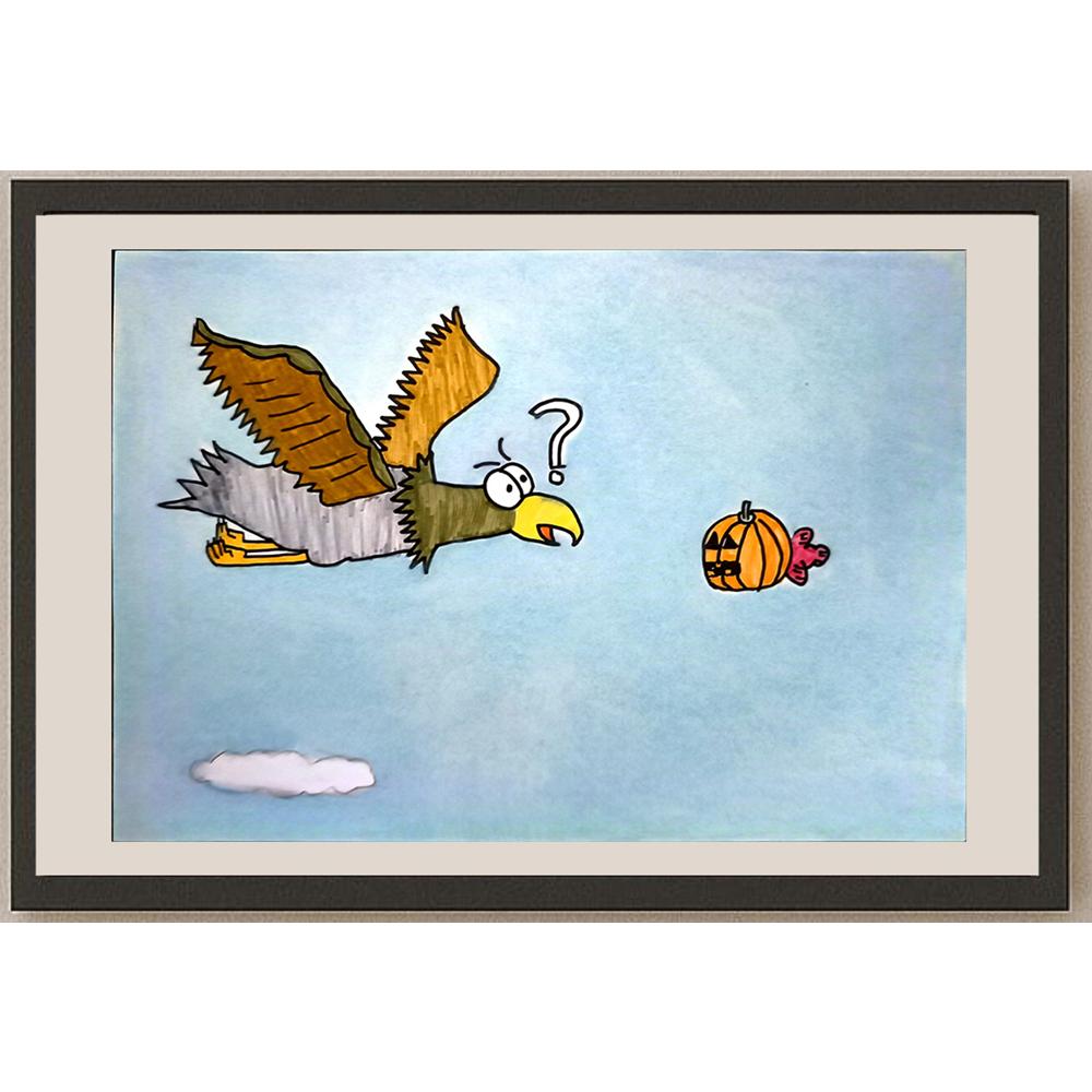 Ma Liang Jun 29x21cm Orijinal Karikatür BOD06718
