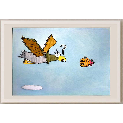 Ma Liang Jun 29x21cm Orijinal Karikatür BOD06718