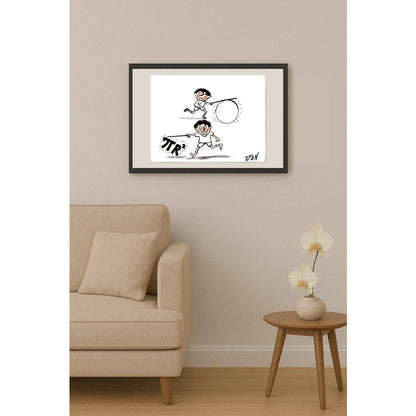 Cristian Topan 29x21cm Orijinal Karikatür BOD06721