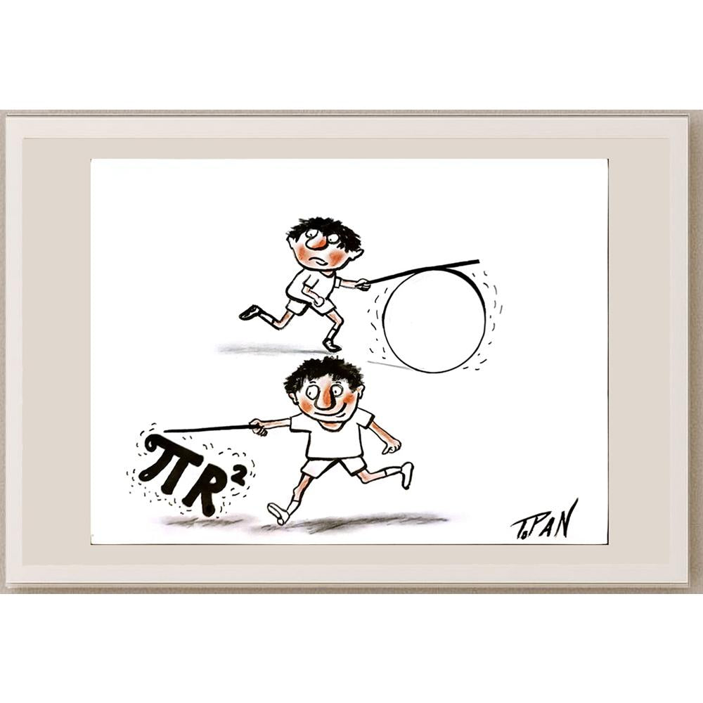 Cristian Topan 29x21cm Orijinal Karikatür BOD06721