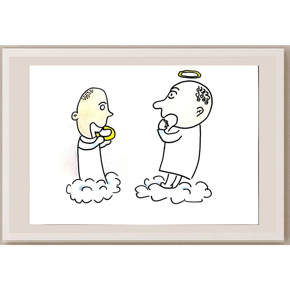 Chen Yue Xi 29x21cm Orijinal Karikatür BOD06728