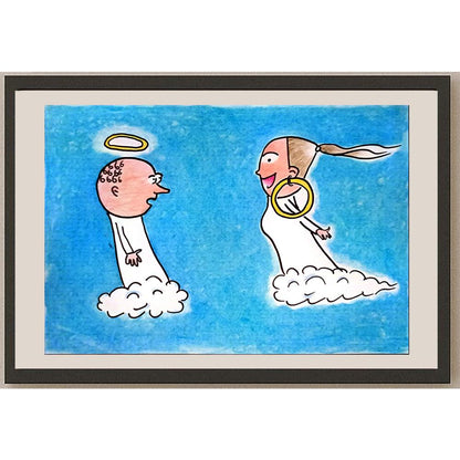 Chen Yue Xi 29x21cm Orijinal Karikatür BOD06729