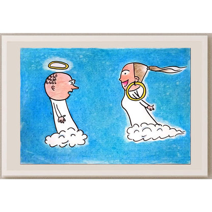 Chen Yue Xi 29x21cm Orijinal Karikatür BOD06729