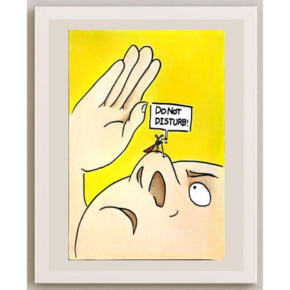 Chen Xiaoan 29x21cm Orijinal Karikatür BOD06732