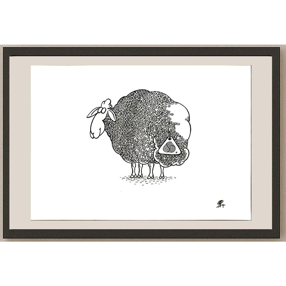 Ba Bilig 29x21cm Orijinal Karikatür BOD06736